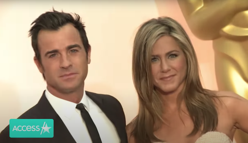 justin theroux and jennifer aniston, friends