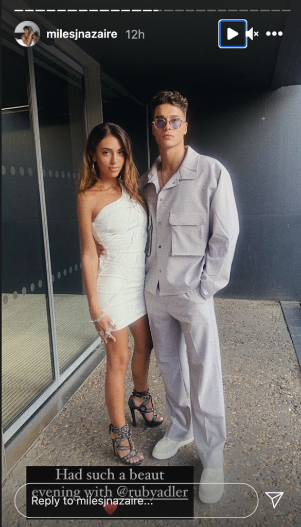 Ruby Adler and Miles Nazaire dating rumours on Made in Chelsea