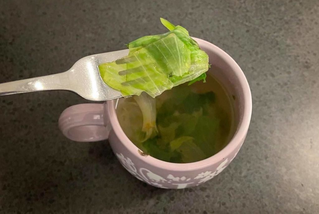 tiktok lettuce water