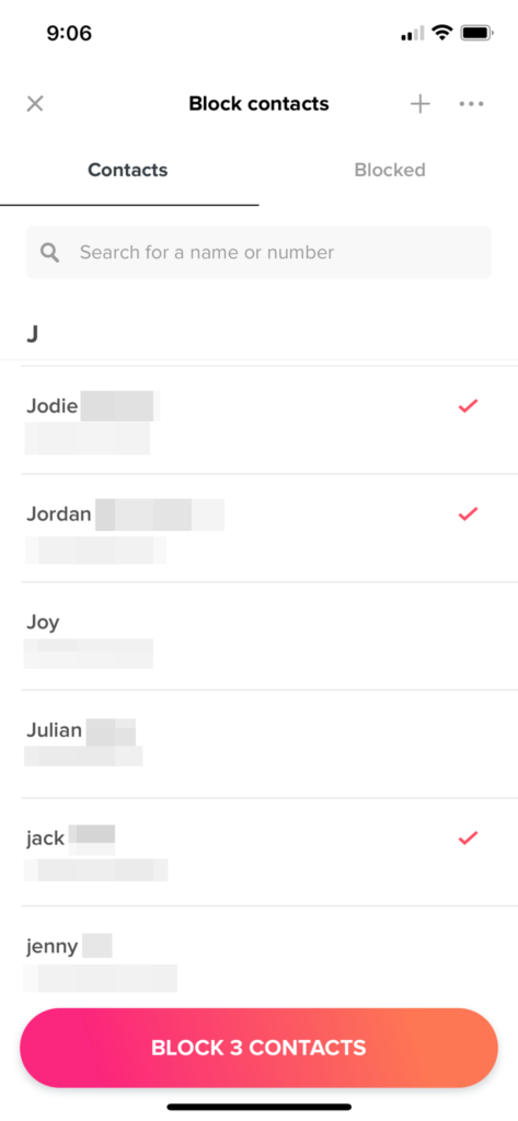 how to block your ex on tinder