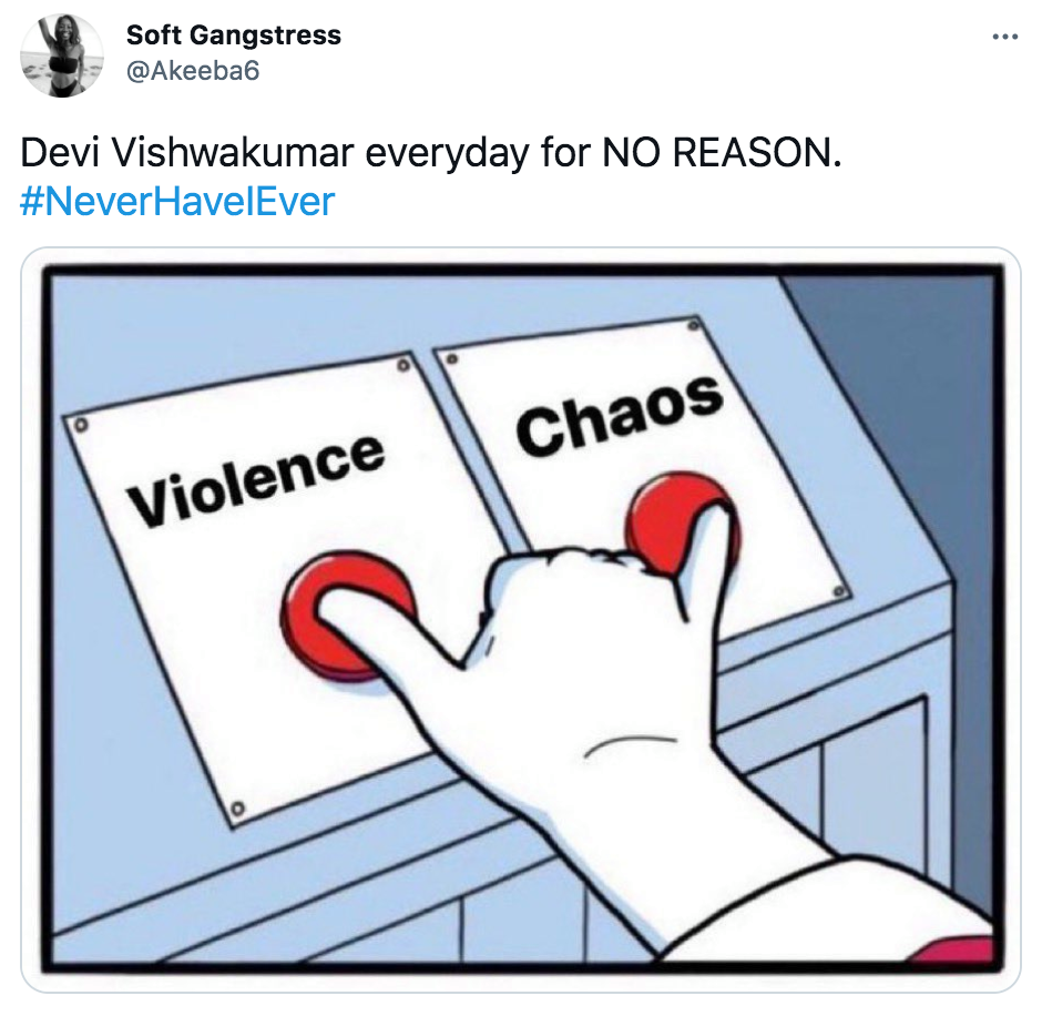 The best memes and reactions about season two of Never Have I Ever on Netflix