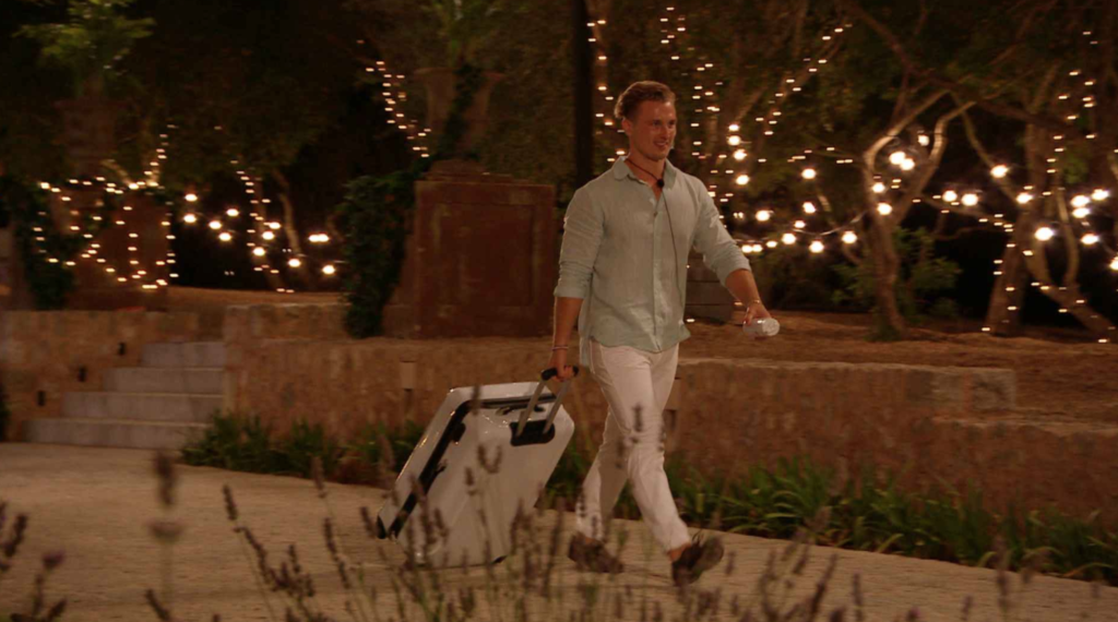 Chuggs Wallis exit interview after leaving the Love Island 2021 villa last night