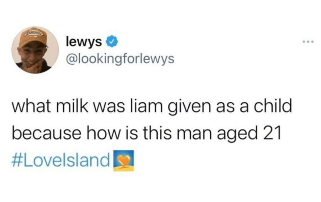 Love Island 2021: The best memes and reactions to the series so far, Liam age