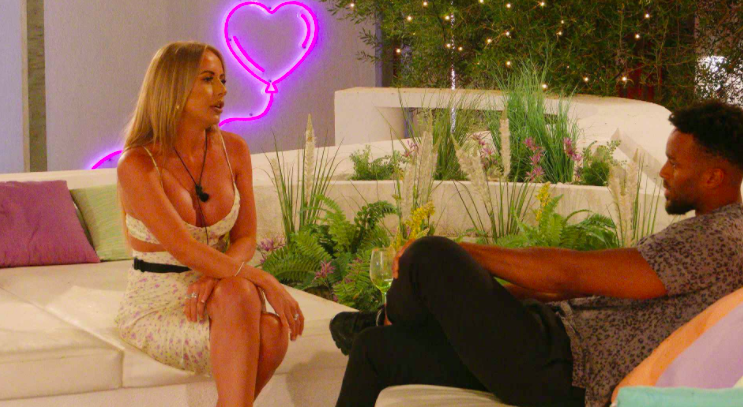Domestic abuse charity releases statement following row between Faye and Teddy on Love Island 2021