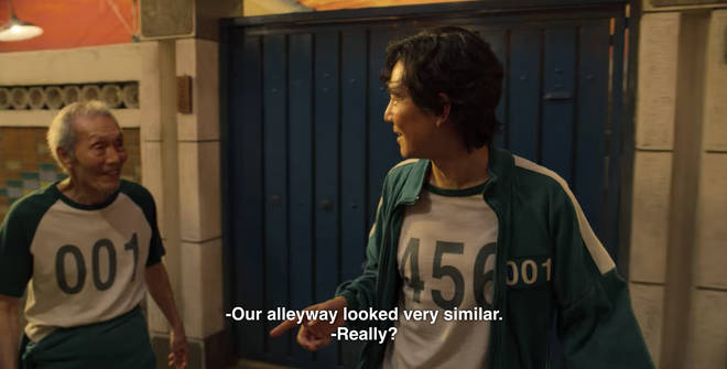 Theory about Squid Game on Netflix that Gi-hun and the old man are related and are actually father and son