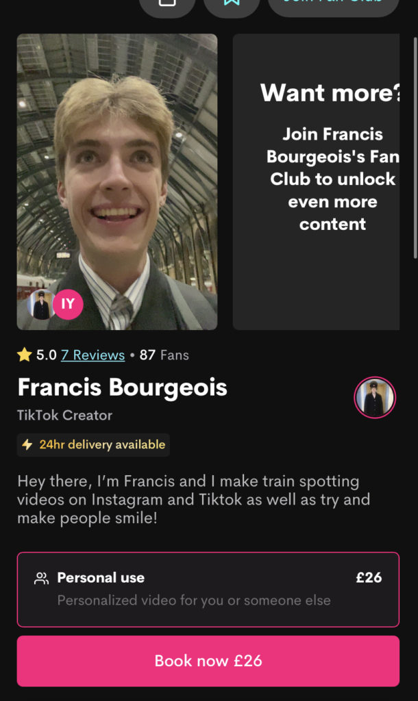 Cameo-Francis-Bourgeois-Tiktok-trainspotter
