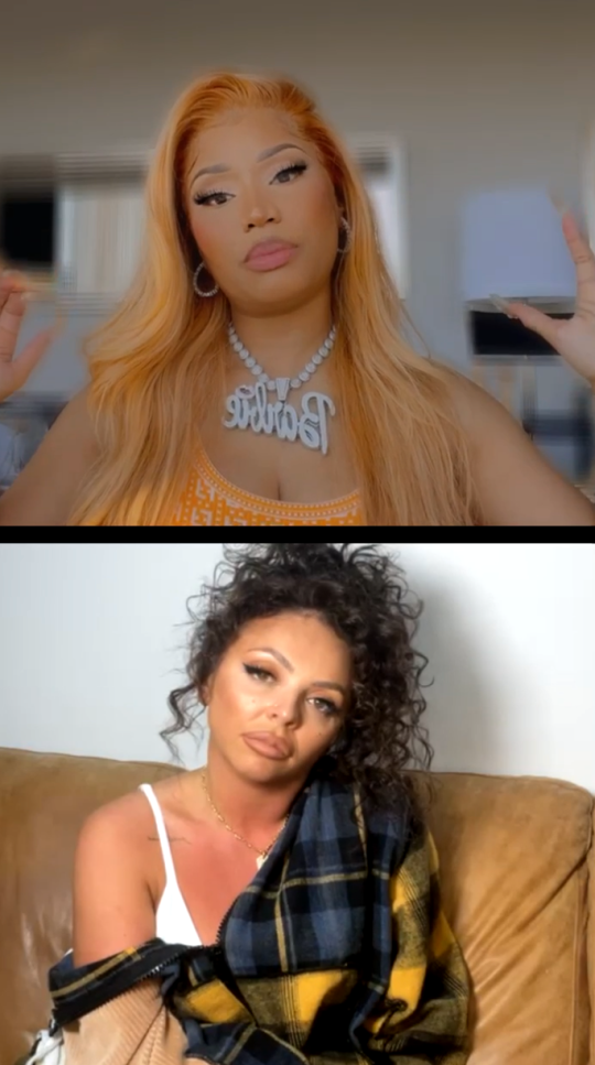 Nicki Minaj Jesy Nelson Instagram Live