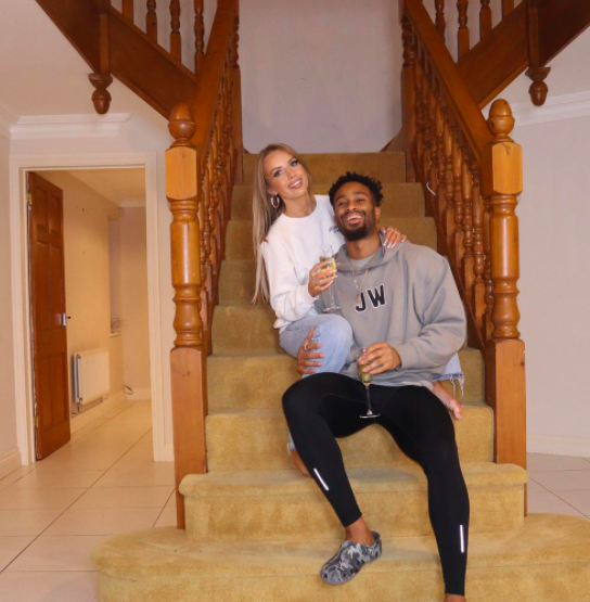 Love Island 2021 finalists Faye Winter and Teddy Soares give tour of inside their new house together