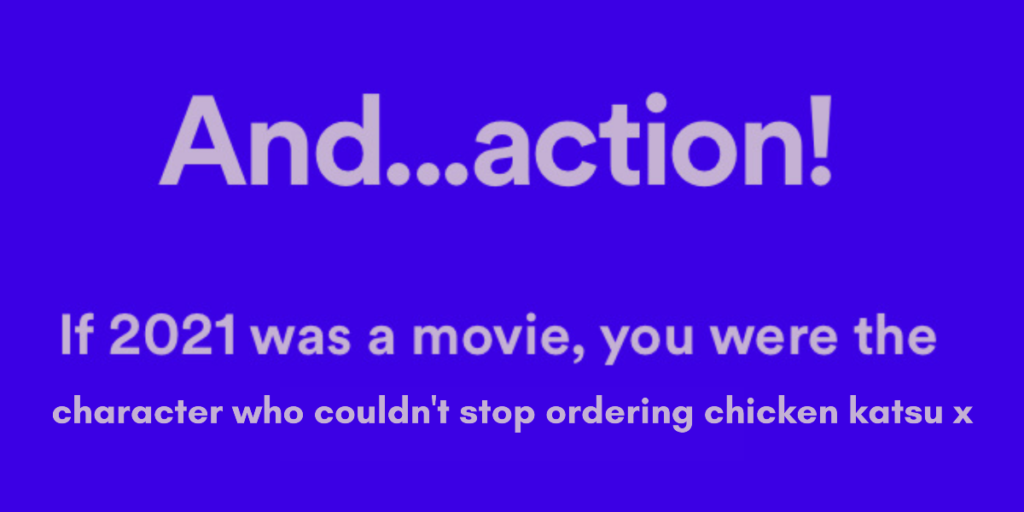 If 2021 was a movie deliveroo