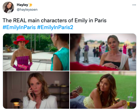 All the best memes and reactions to season two of Emily in Paris on Netflix
