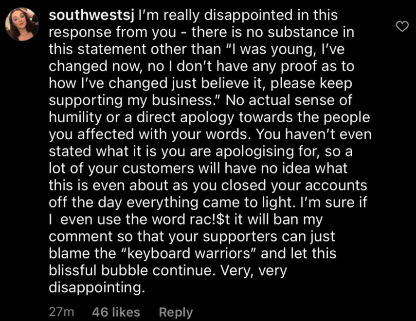 polly vadasz apologised