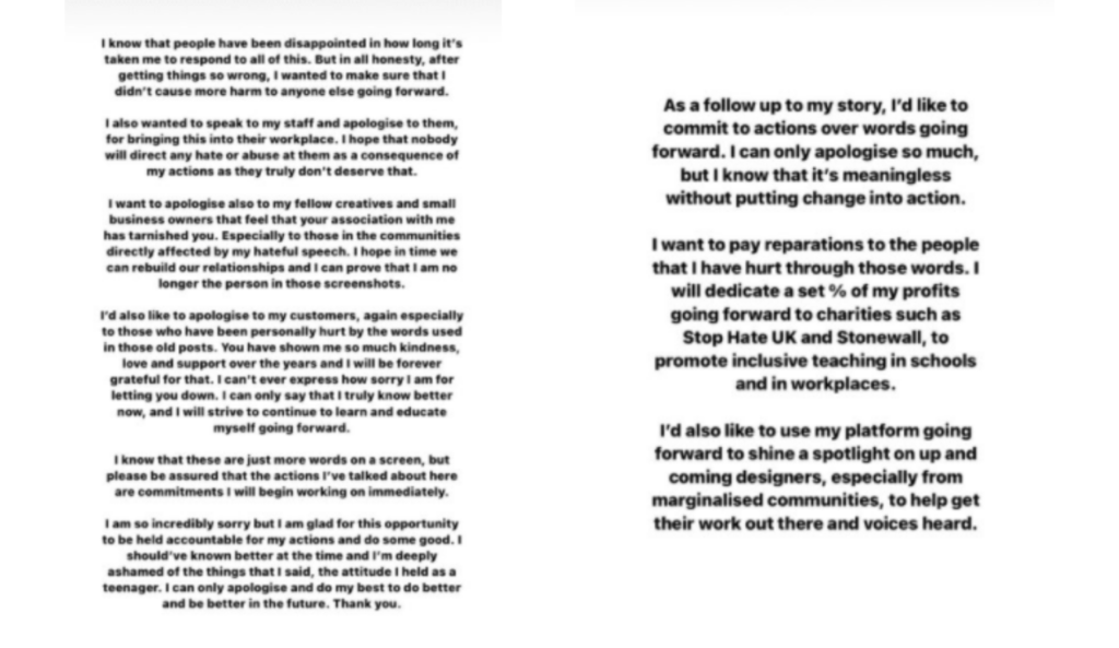 polly vadasz apology