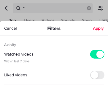how to find lost tiktok videos, see what you've watched, tiktoks, video