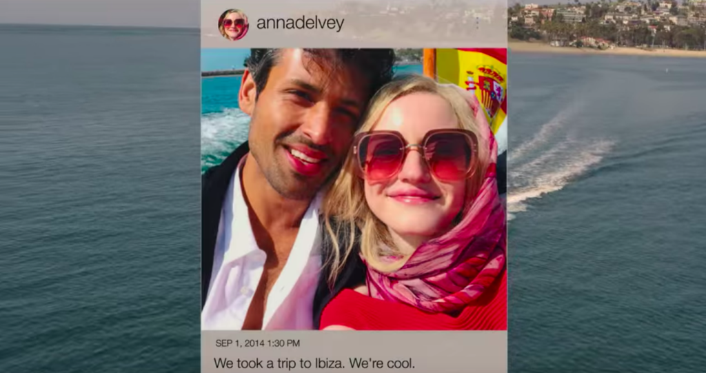 Who is the real life boyfriend of Anna Delvey and is Chase in Inventing Anna an actual person