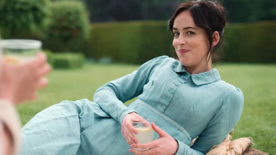 Pictured is Dakota Johnson who is a Hollywood nepotism baby