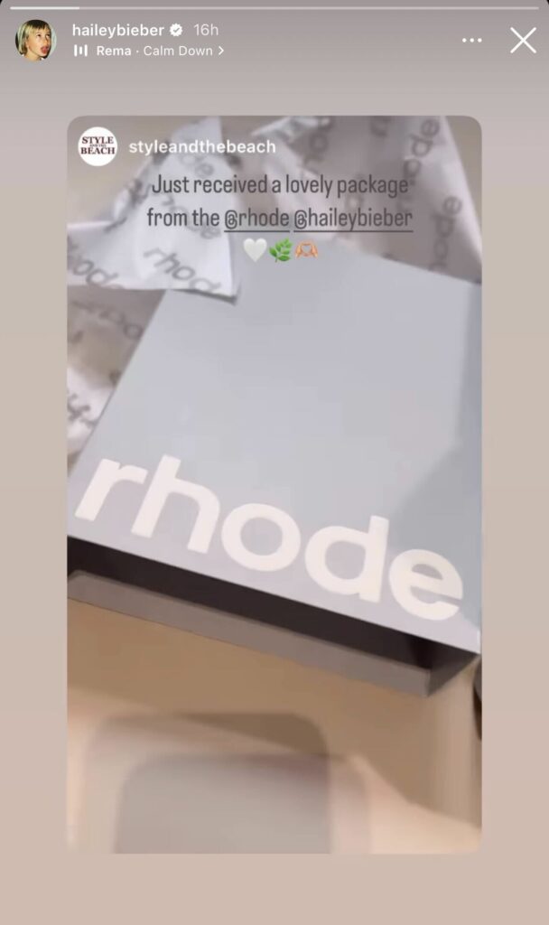 Hailey Bieber Selena Gomez Instagram