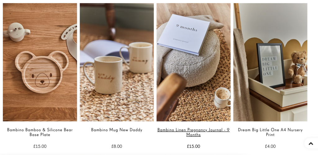 PrettyLittleThing new baby range