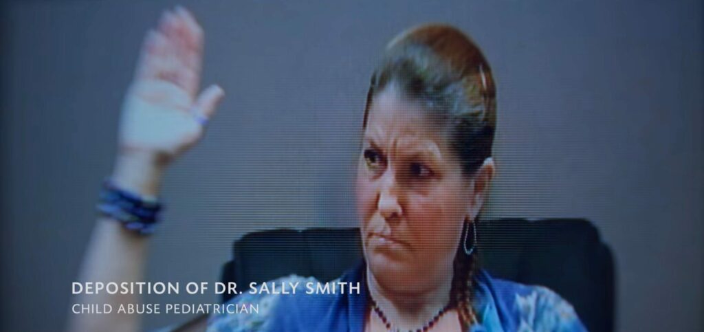 Take Care of Maya on Netflix, Dr Sally Smith