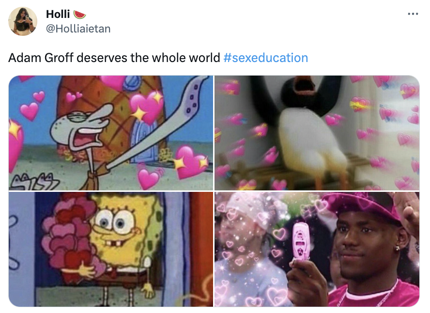 Sex Education season four memes