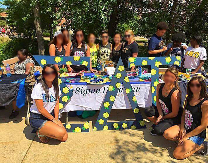Amy thought she had found her home at Sigma Delta Tau.