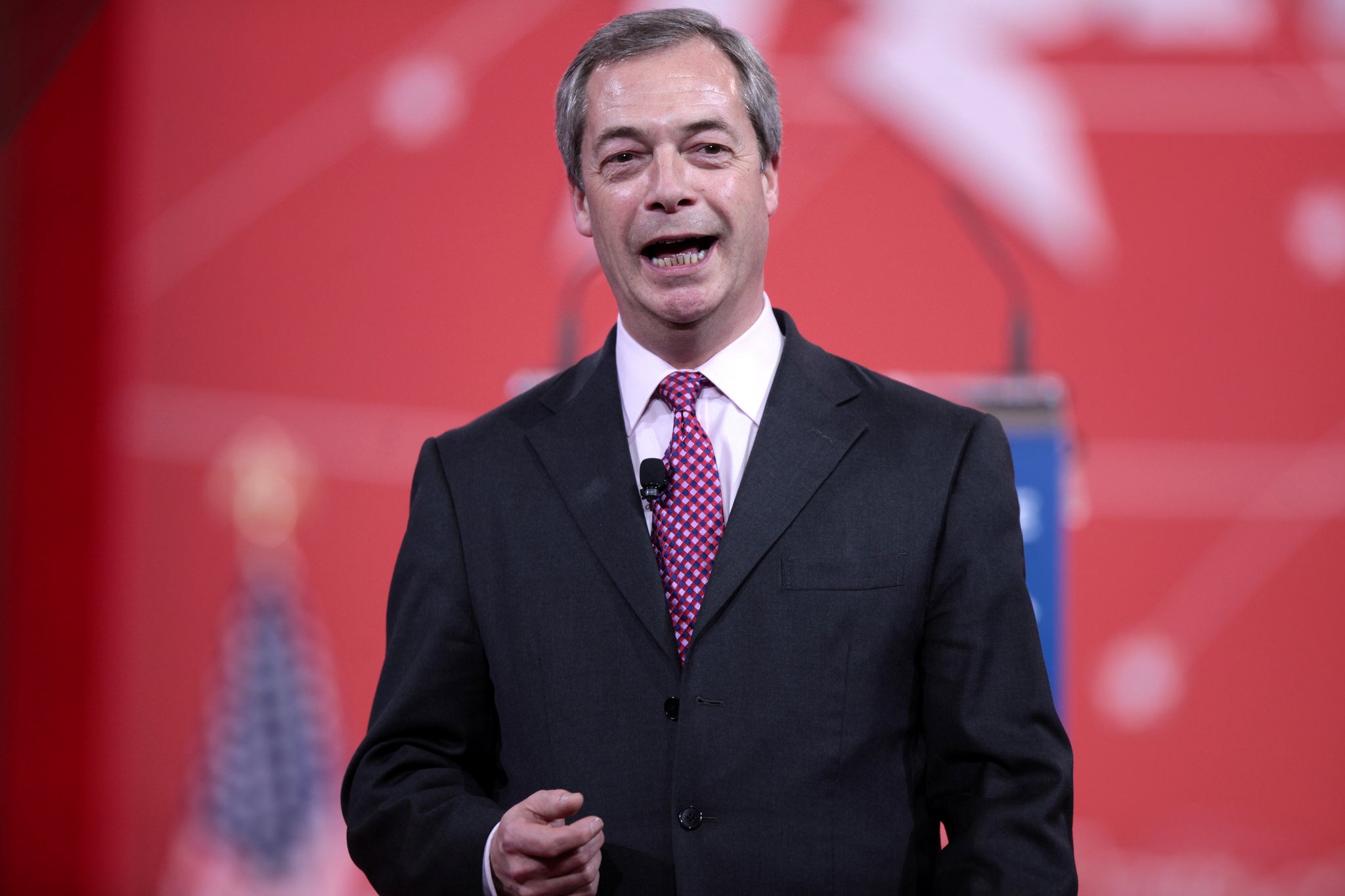 Leave campaigner Nigel Farage