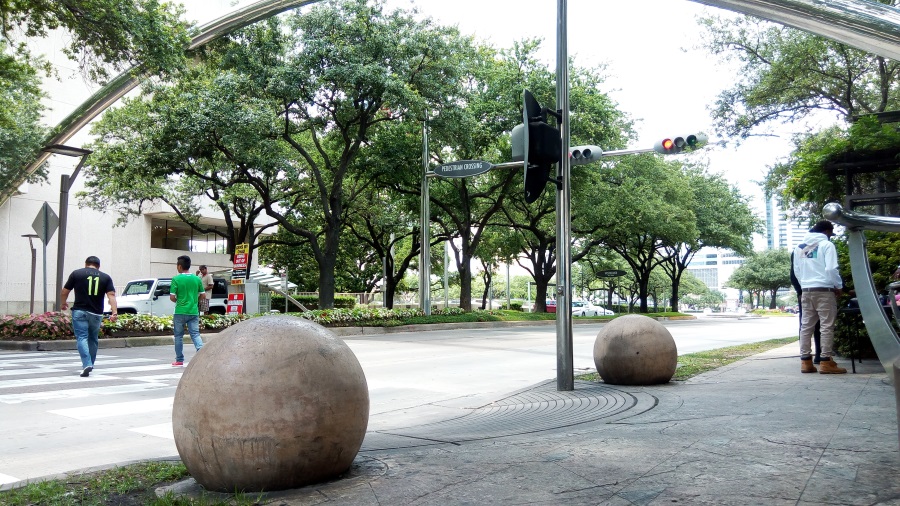 Crosswalk at the Galleria Mall