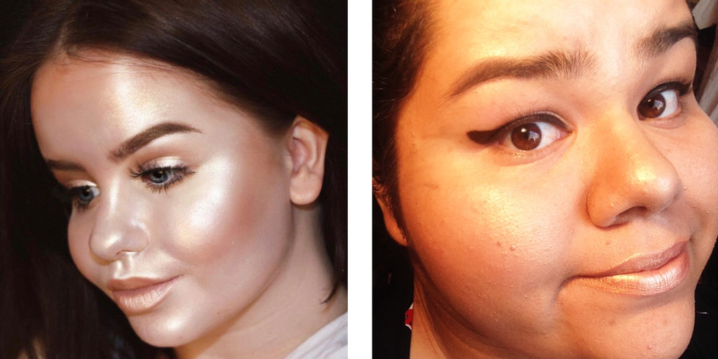 highlight face