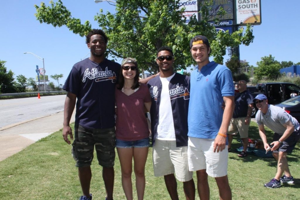 My extended football family.