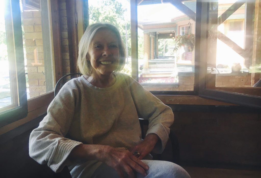 Carol in her home in Toledo's West End