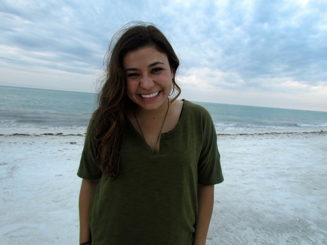 Chantal Guerrero, a graduate of Berry College, Georgia, there with President George W Bush on 9/11