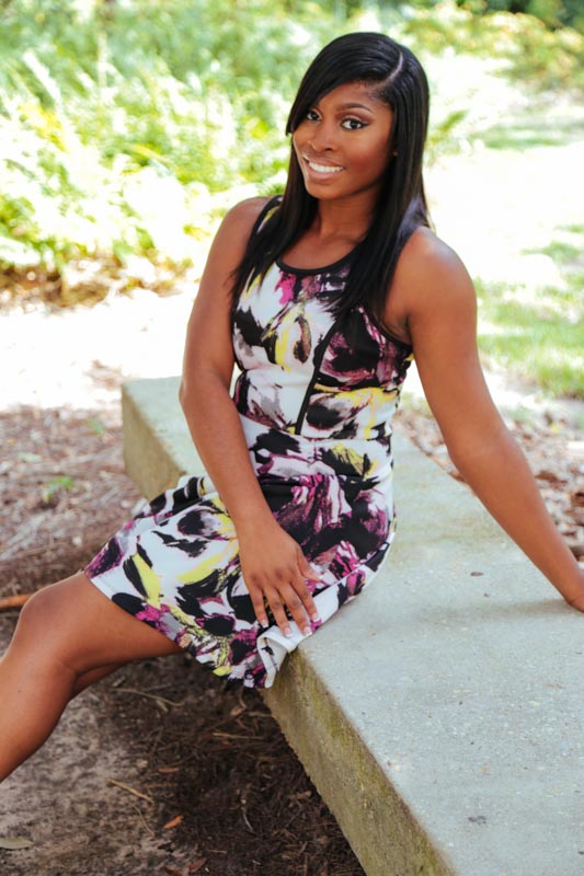 Dinasty Brown, a graduate of Florida State, who was there with President George W Bush on 9/11