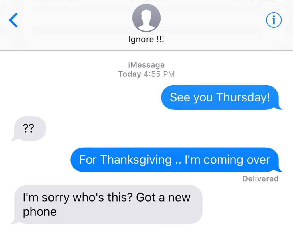 New phone who dis