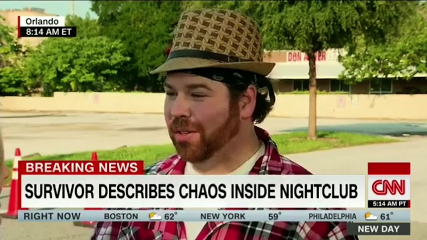 Photograph of Chris Hansen from CNN news
