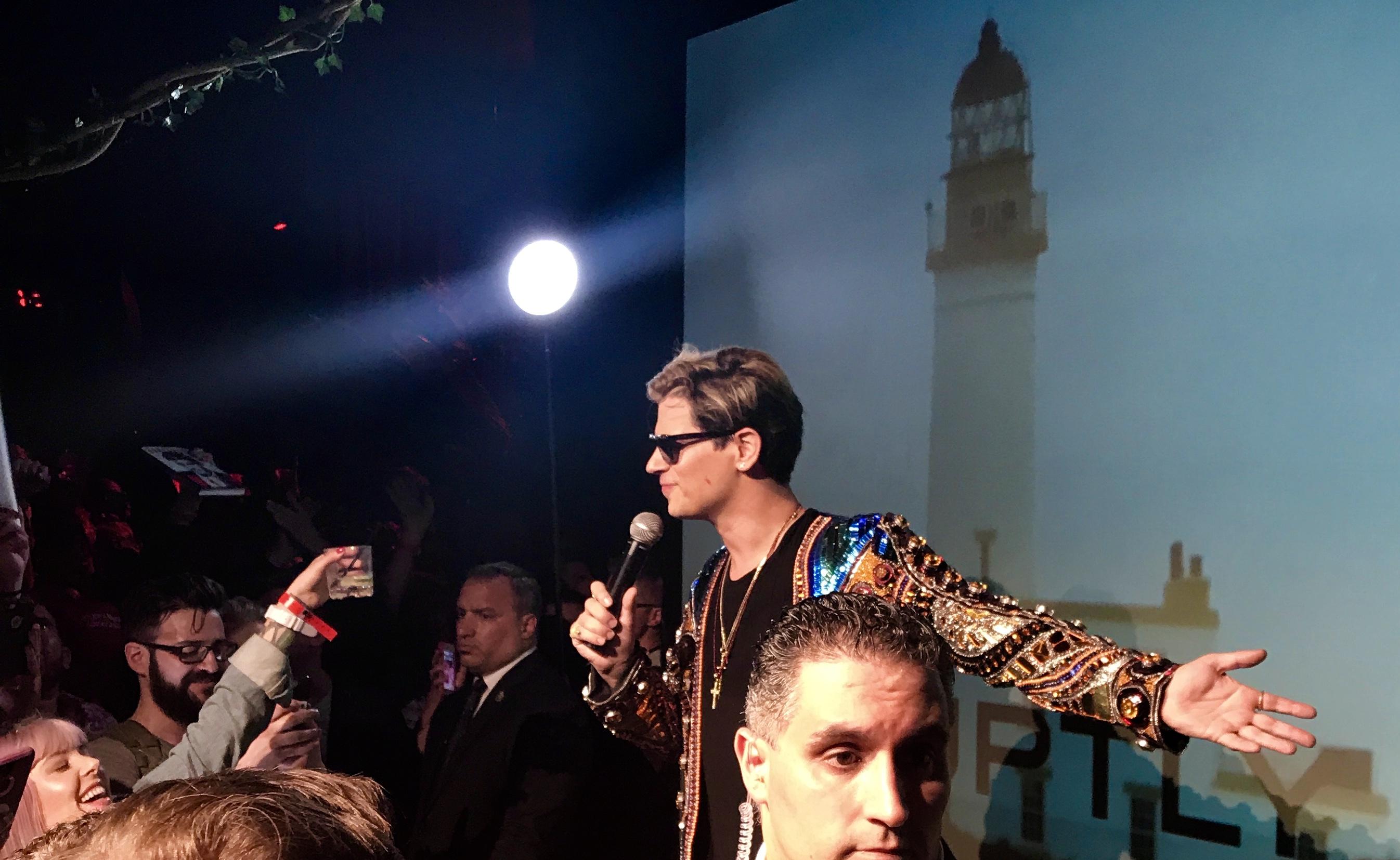 Honestly if I was Milo's bodyguard I would be making that face, too