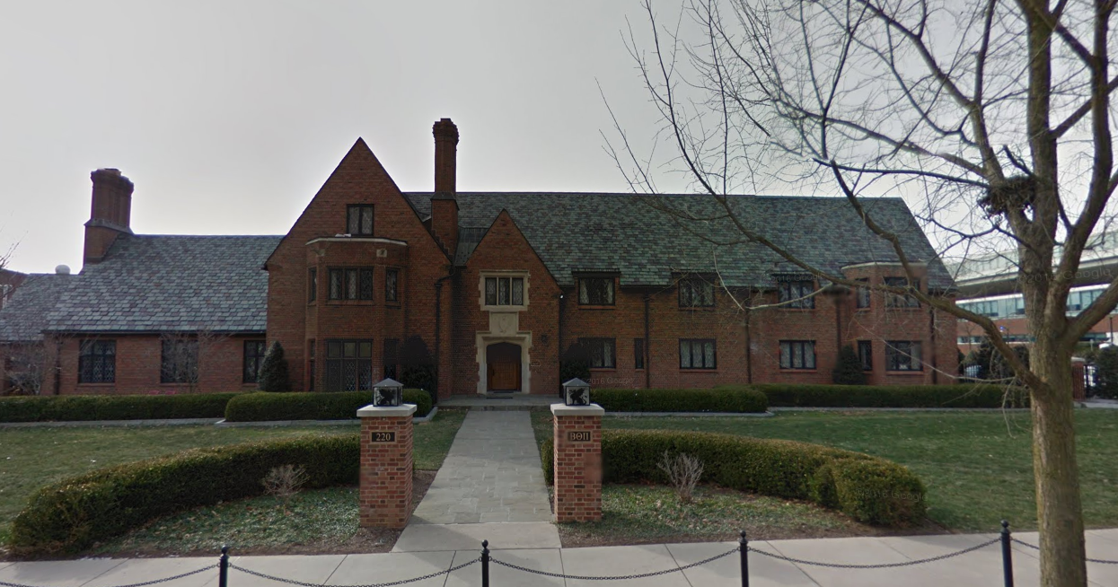 The now closed Beta Theta Pi house at Penn State
