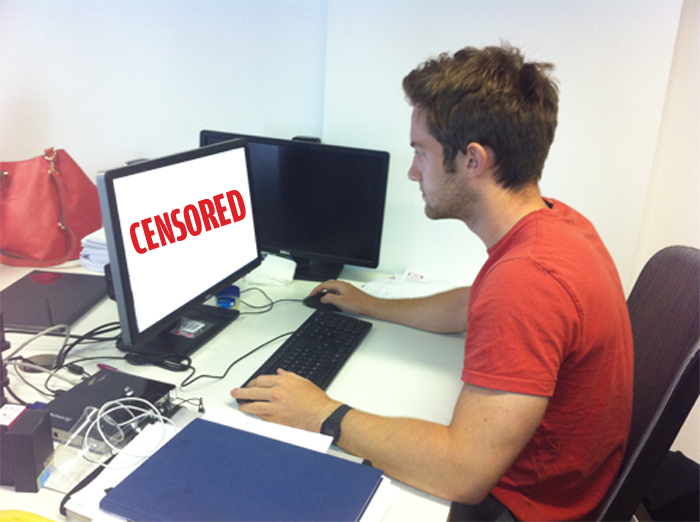 This actor is not watching porn (honest)