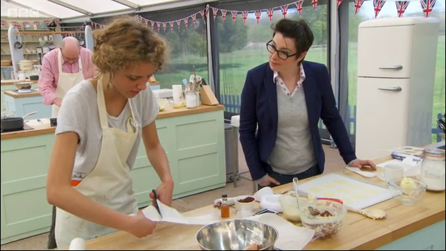 Ruby wasn't about to let some bloody french biscuits stand in her way...