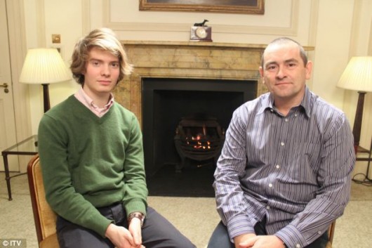 Will Pope (left) and Steve Ince