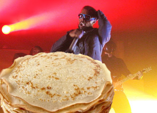 That shit crêpe.