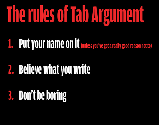 tabargument