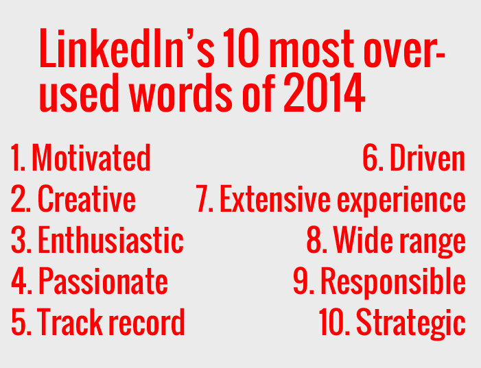 LinkedIn words