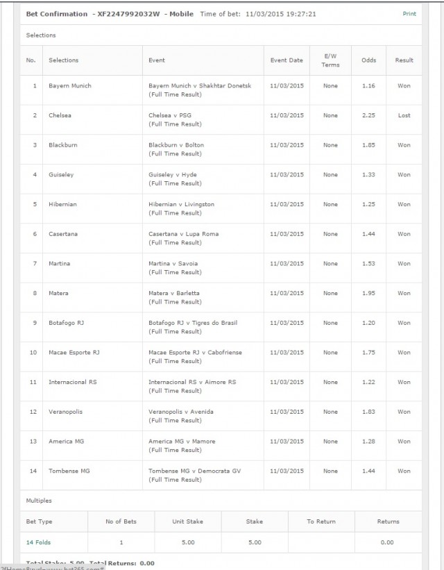 14 Fold