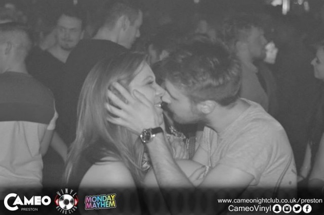 Get your hands off her face you're ruining her make-up