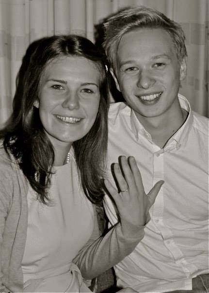 The night they got engaged