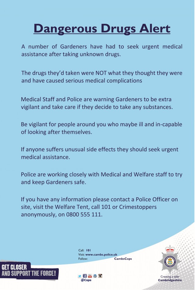 SGP drug poster