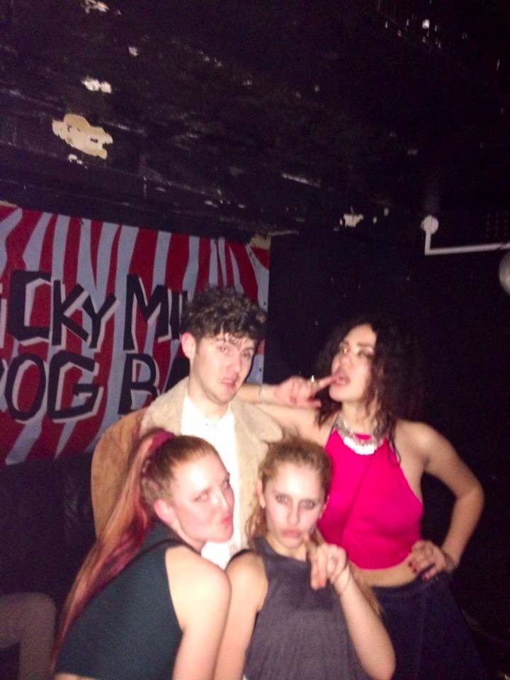 brighton night out drunk foursome
