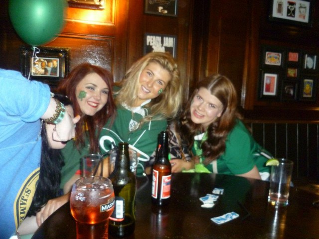 more irish people