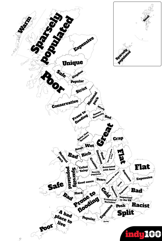 Administrative Boundaries of Great Britain 1995-96