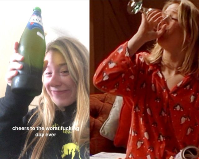 sad drunk girls