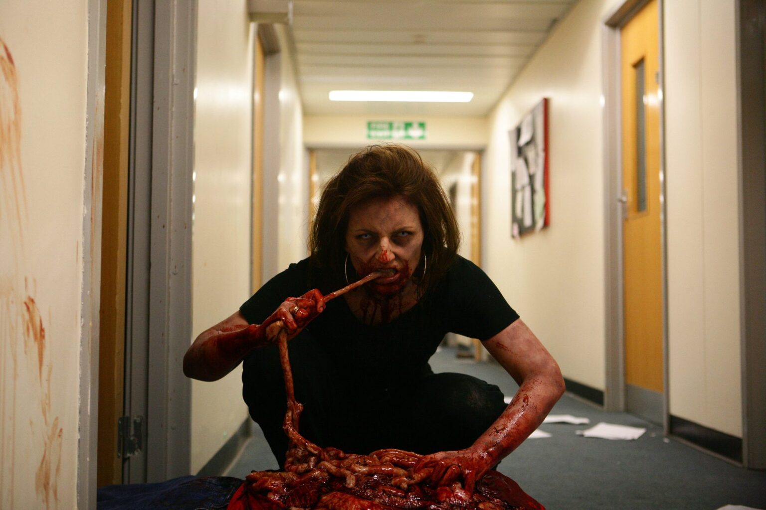 Dead Set by Charlie Brooker was unofficially the first Black Mirror triumph